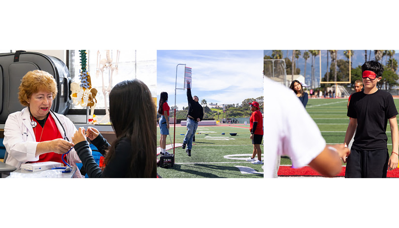 College Readiness Program Brings Nearly 200 Eighth Grade Students to SBCC's Cliff Campus